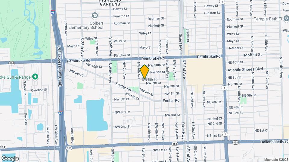 506 NW 7th Ct Mapa y Detalles de la Ubicación