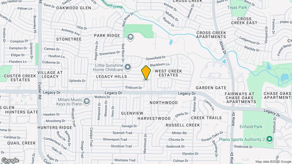 7016 Randall Way Mapa y Detalles de la Ubicación