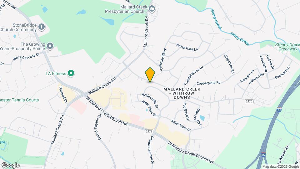 10910 Claude Freeman Dr Map and Location Details