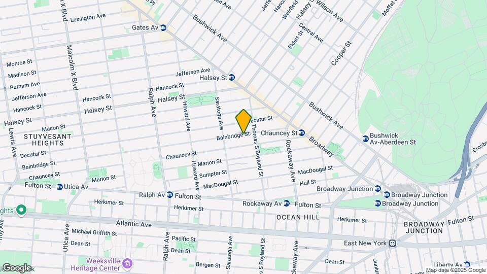 538 Bainbridge St Map and Location Details