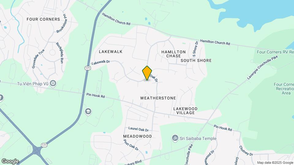 4205 Cloud Springs Ct Map and Location Details