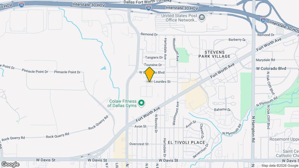 3024 Lourdes St Map and Location Details