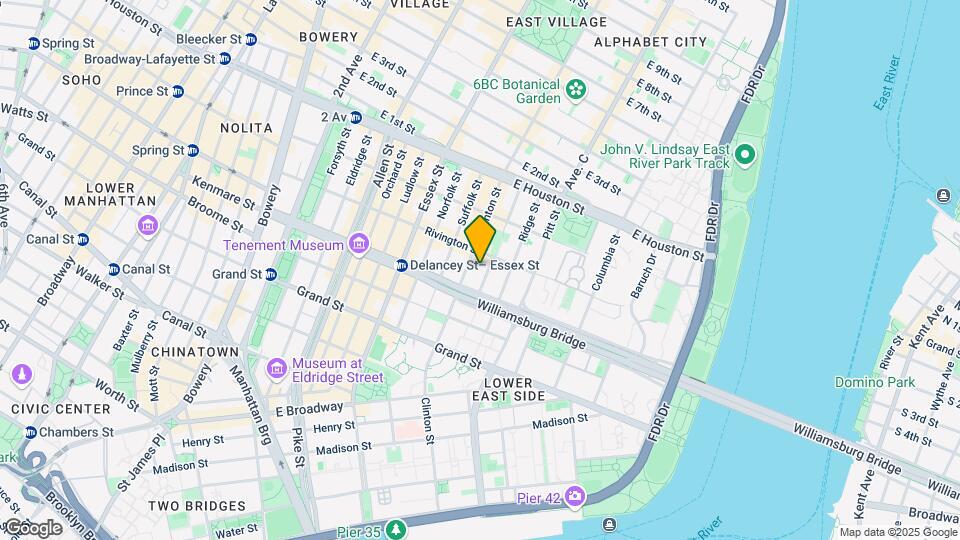 91-95 Attorney St Mapa y Detalles de la Ubicación