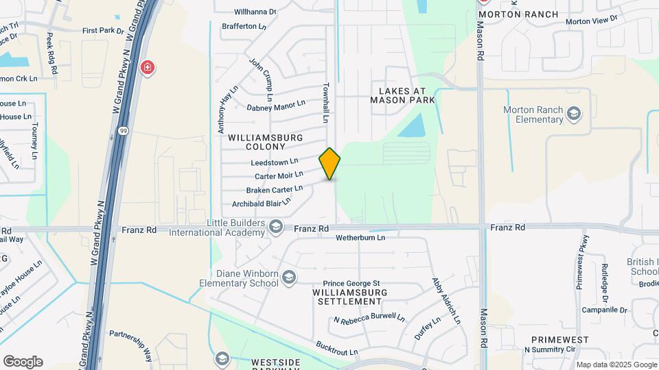 22503 Braken Carter Ln Map and Location Details