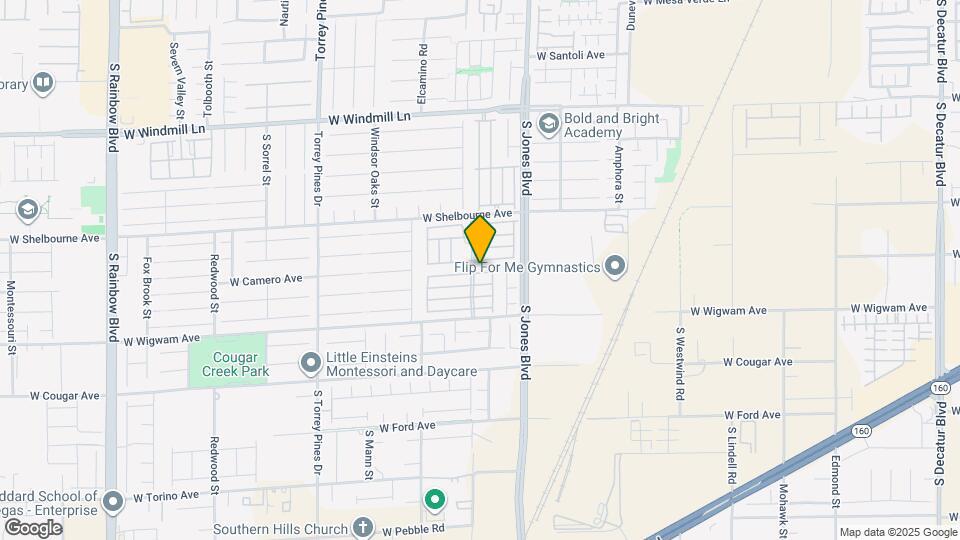 6184 Winston Falls Ave Map and Location Details