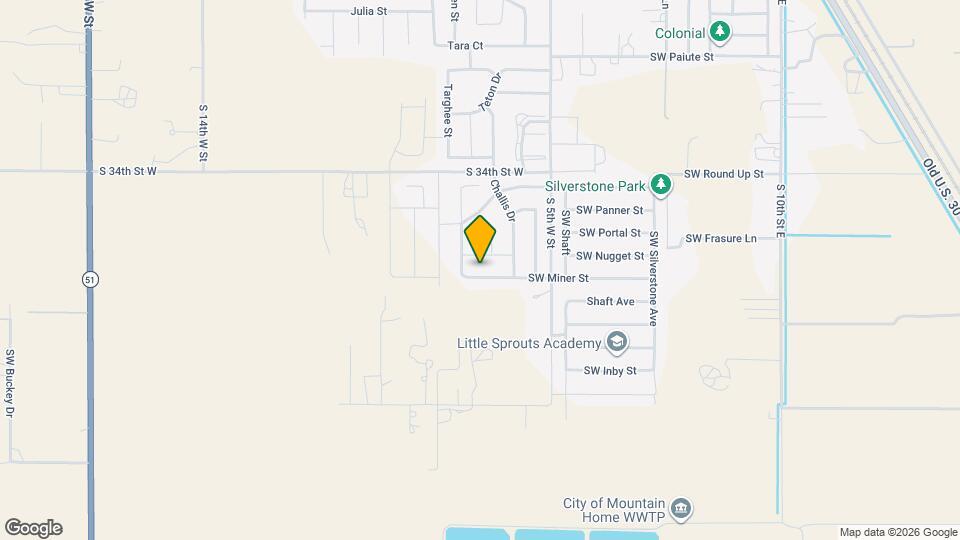 900 SW Miner St Mapa y Detalles de la Ubicación