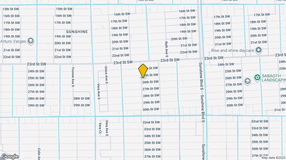 3318 26th St SW Map and Location Details