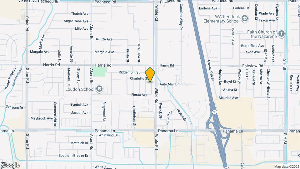 5913 El Camino Ave Map and Location Details