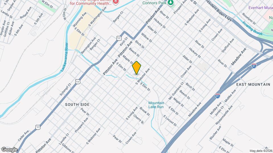 641 E Elm St Map and Location Details