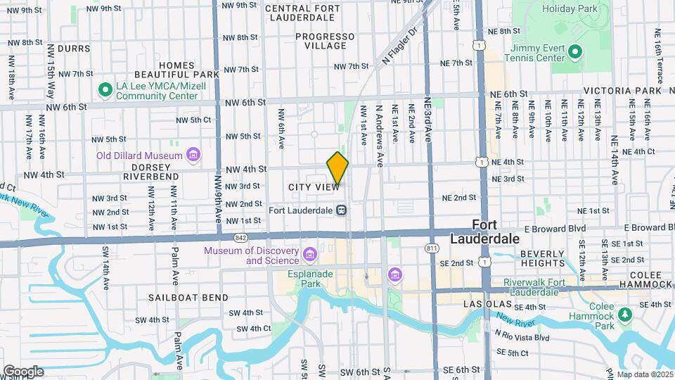 206 City View Dr Map and Location Details