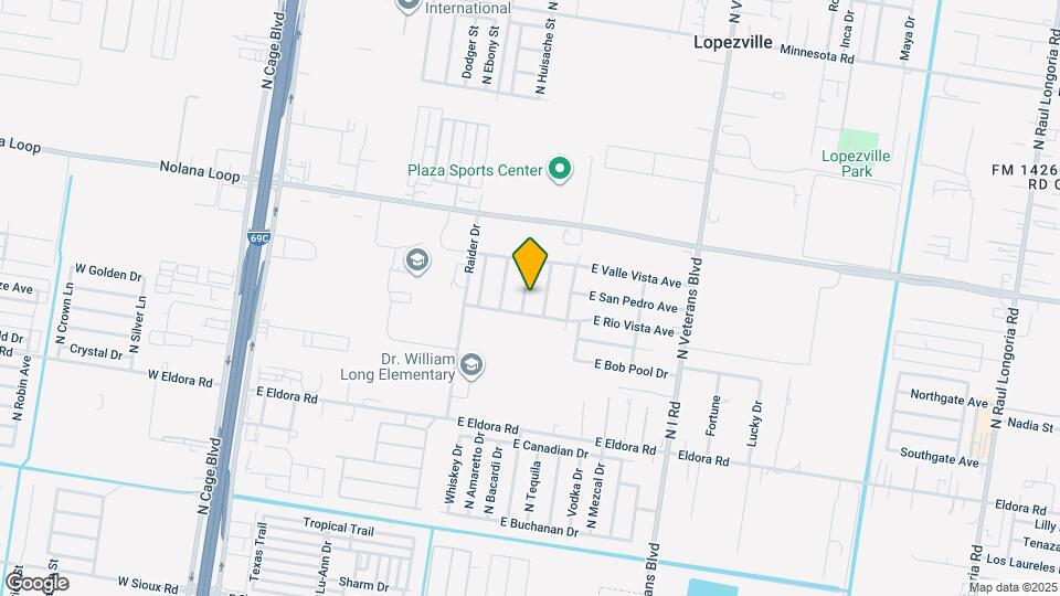 4106 Linda Vista St Map and Location Details