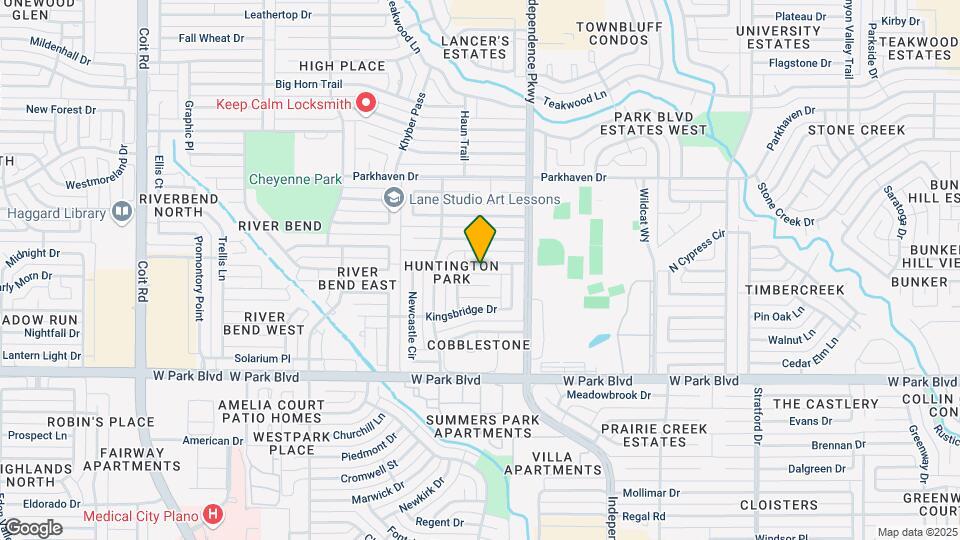 3200 Dover Dr Map and Location Details