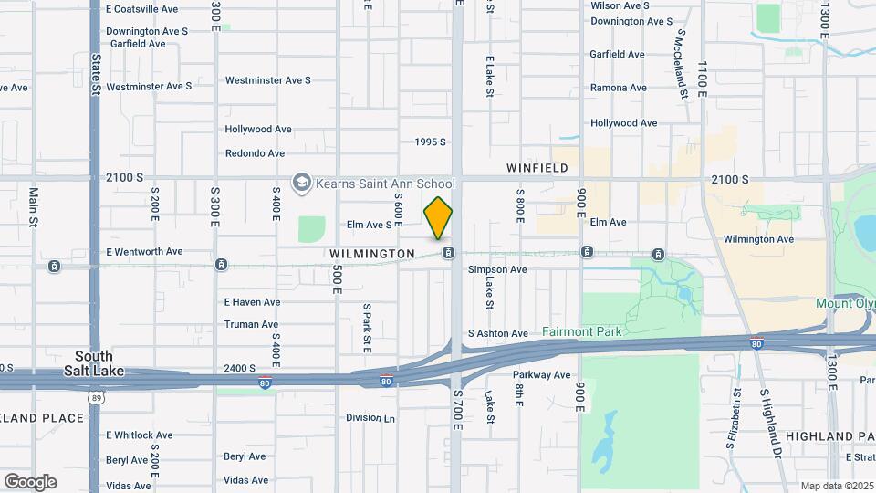 660 Wilmington Ave Map and Location Details