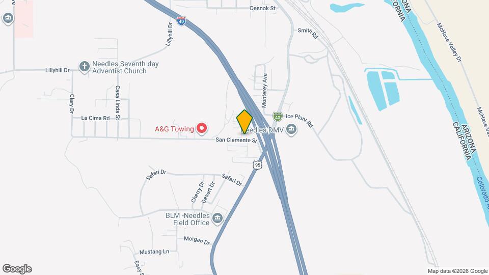 216 San Clemente St Map and Location Details