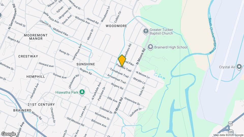 4812 Pawnee Trail Map and Location Details