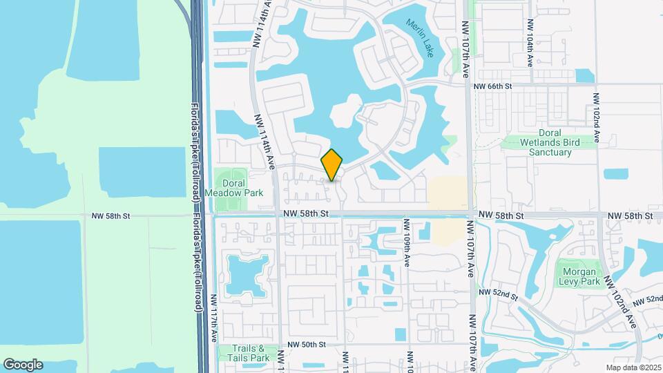 5871 NW 112th Ct Map and Location Details