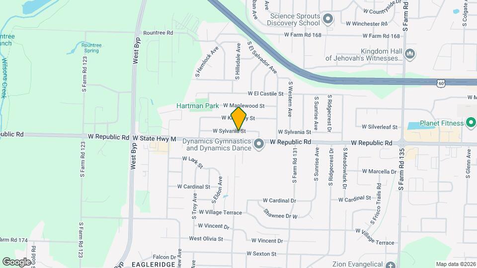 3710 W Sylvania St Mapa y Detalles de la Ubicación