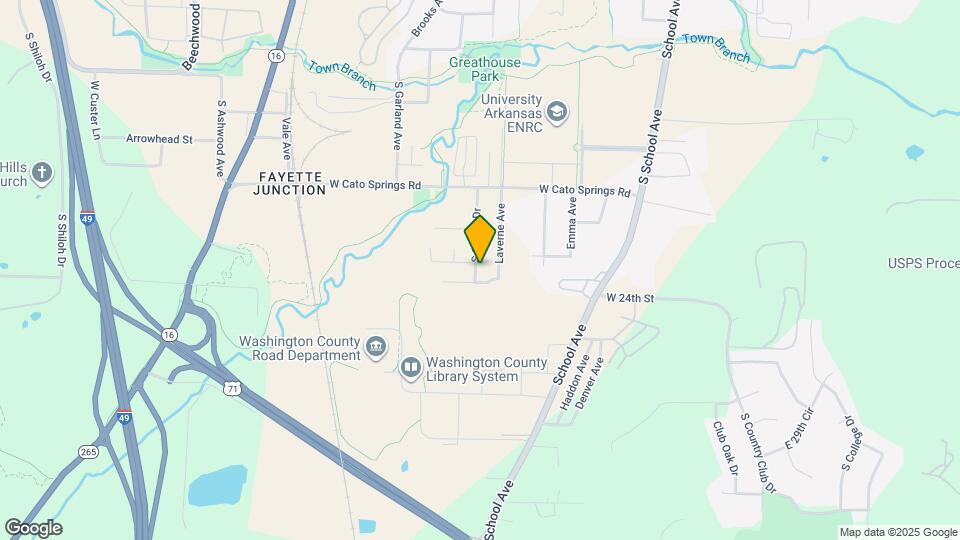 2332 S Clover Dr Map and Location Details