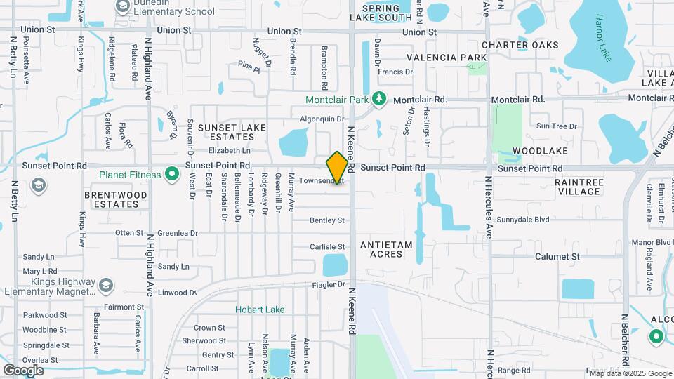 1764 Thames St Map and Location Details