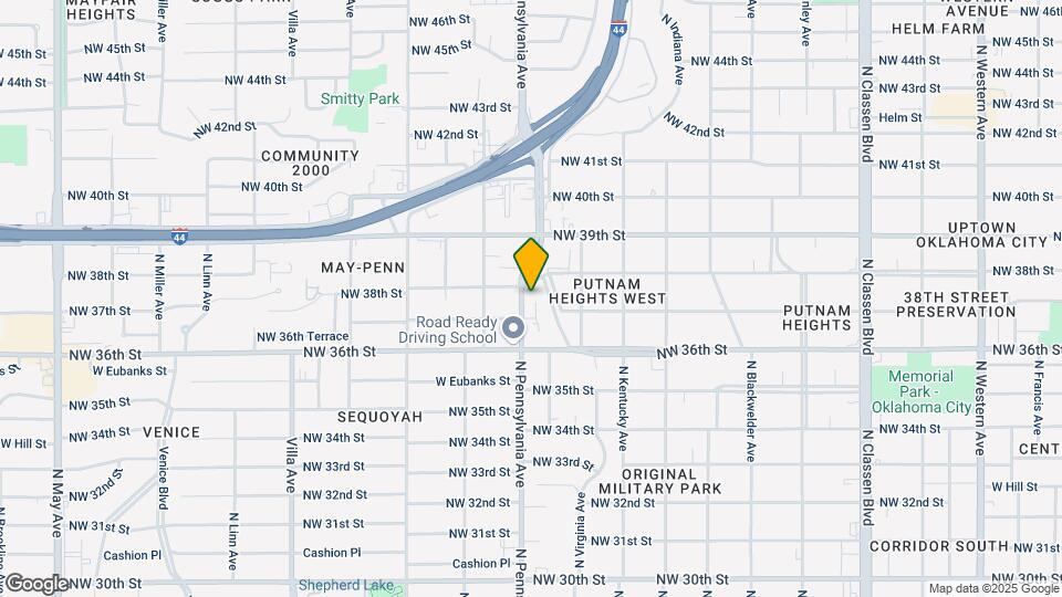 3818 N Pennsylvania Ave Map and Location Details