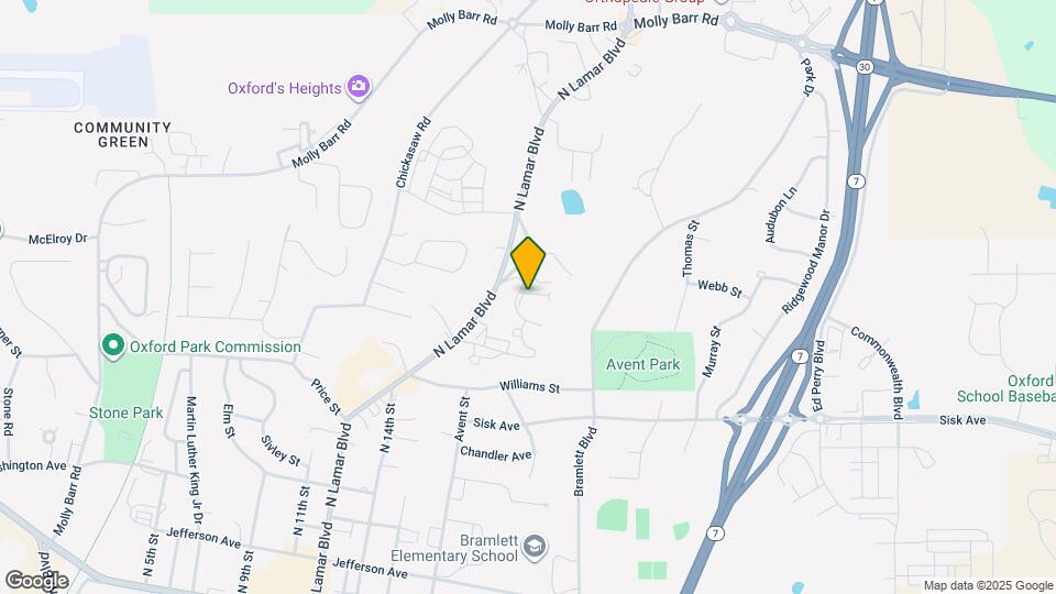 1210 Ivy Rd Map and Location Details