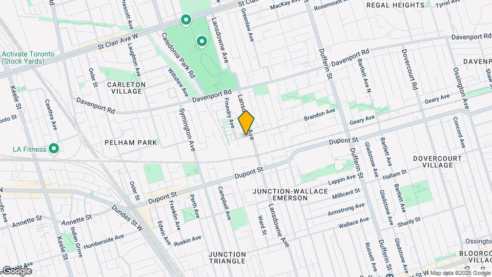 900 Lansdowne Av Map and Location Details
