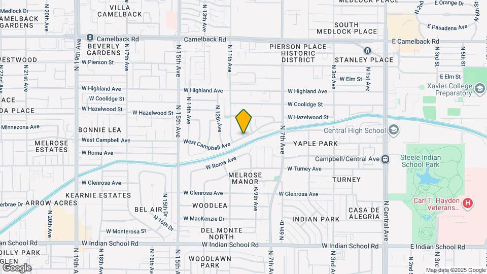 4010 N 10th Ave Map and Location Details