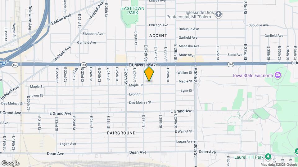 2716 Maple St Map and Location Details