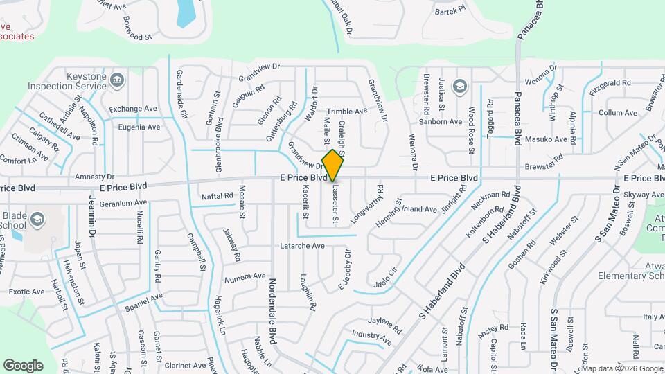 1047 Lasseter St Map and Location Details