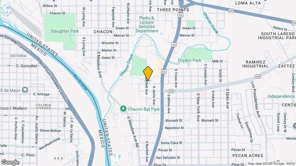2202 Blaine St Map and Location Details