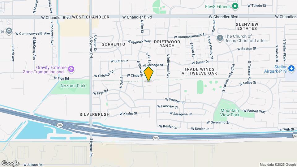 5518 W Folley St Map and Location Details