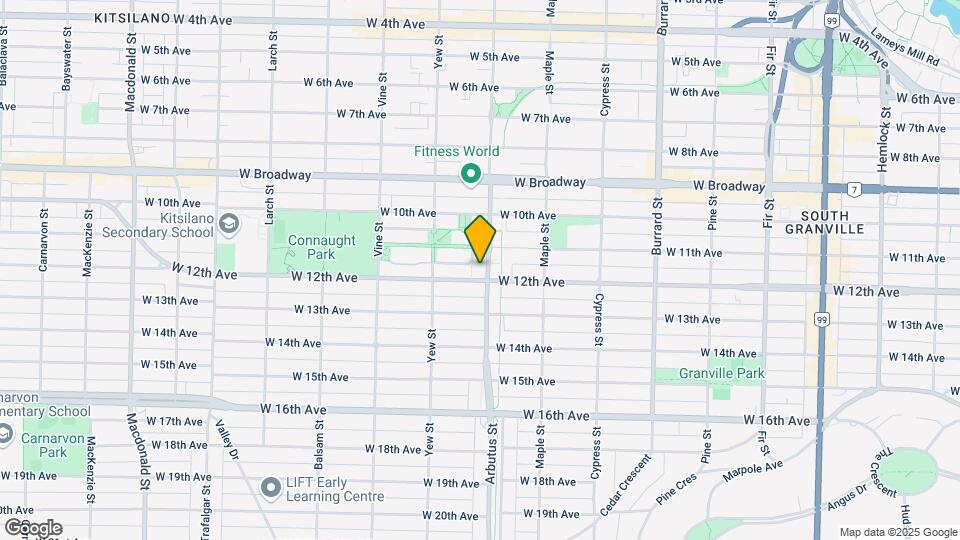 2797 Arbutus St Map and Location Details