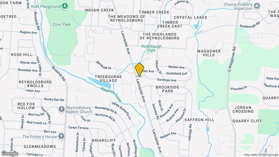 746 Lancaster Ave Map and Location Details