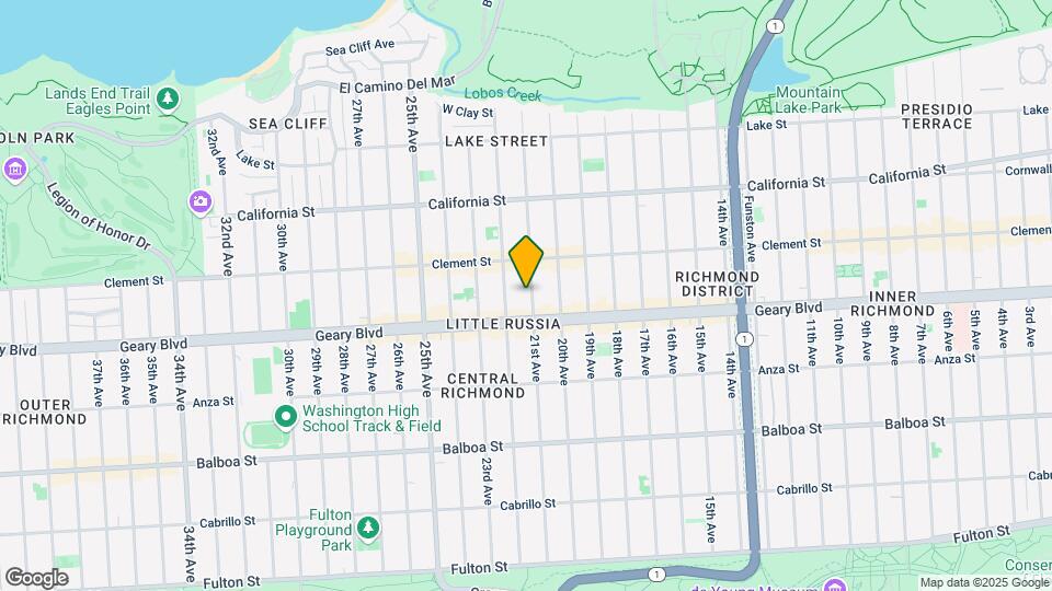 359 21st Ave Map and Location Details