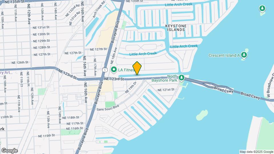 1987 NE 123rd St Map and Location Details