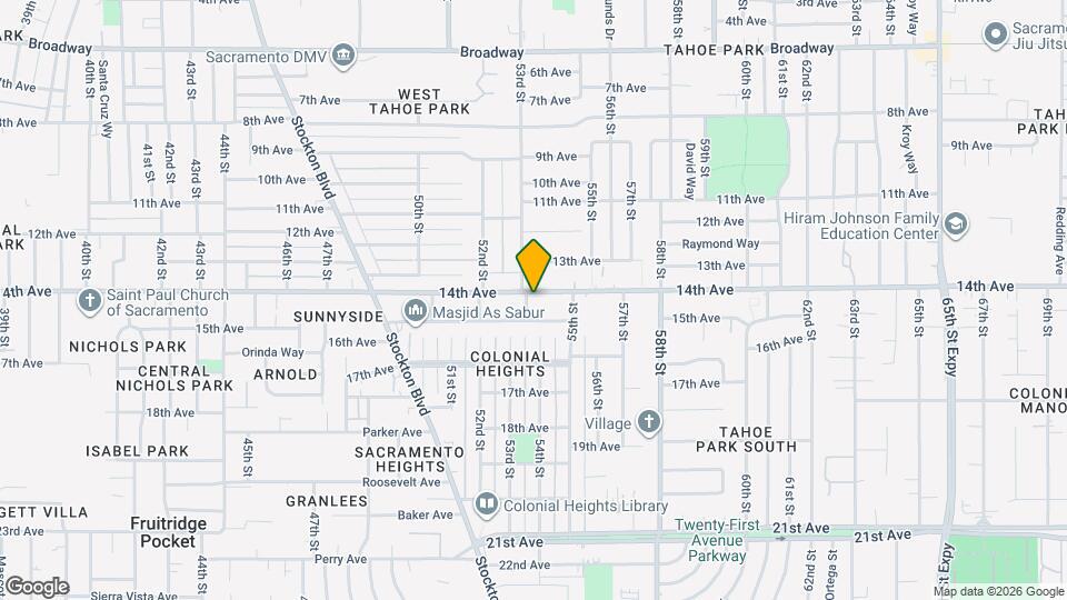 5300 14th Ave Map and Location Details