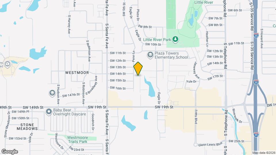 1509 Ginger Ave Map and Location Details