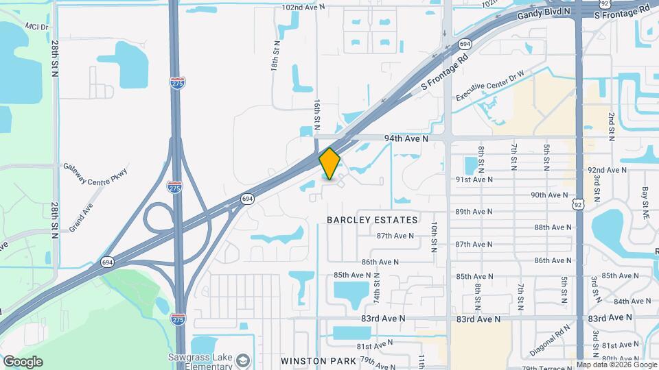 1400 Gandy Blvd N, Unit 411 Mapa y Detalles de la Ubicación