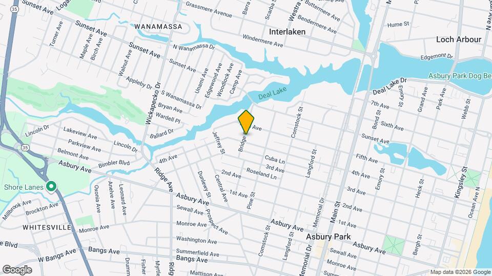 1200 Bridge St Map and Location Details