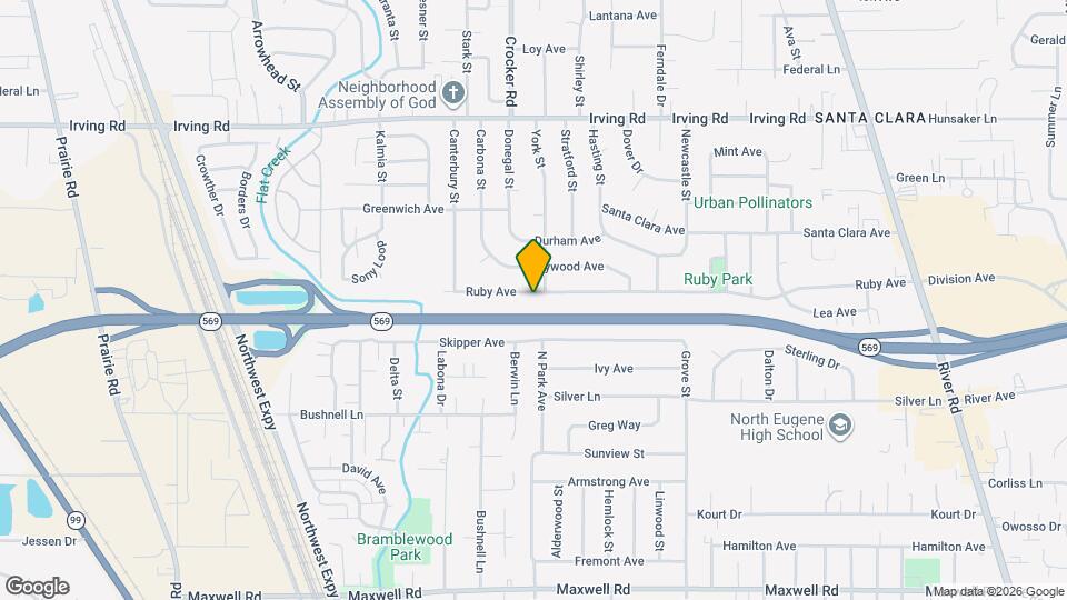 620 Ruby Ave Map and Location Details