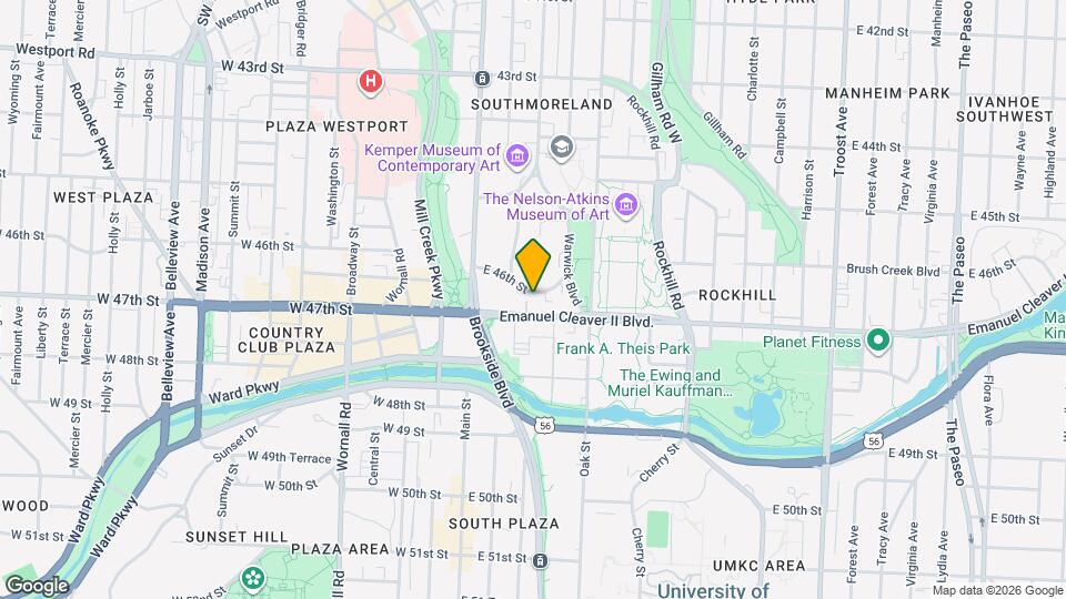 221 E 46th St Map and Location Details