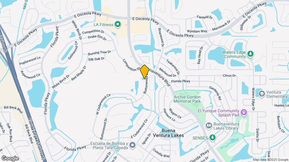 398 Buttonwood Dr Map and Location Details