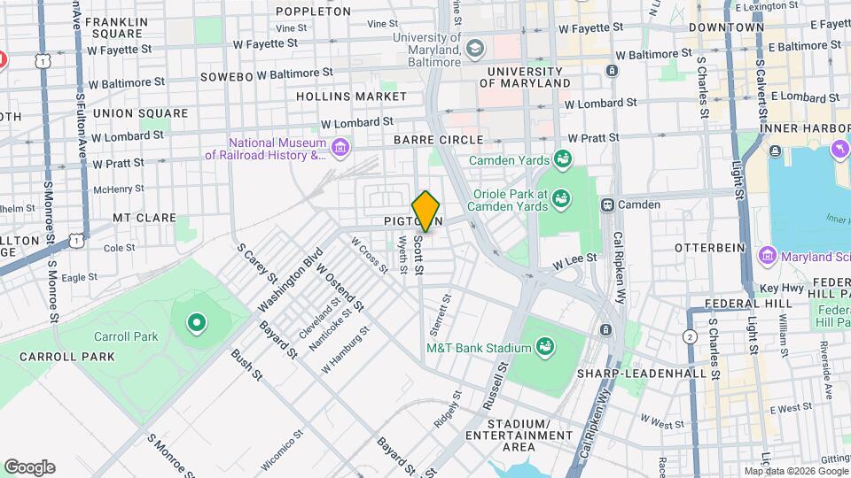 519 Scott St Mapa y Detalles de la Ubicación