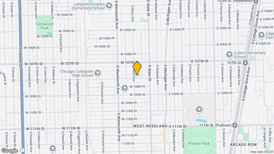 50 W 108th St Map and Location Details