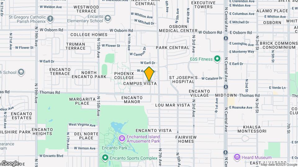 2930 N 8th Ave Map and Location Details