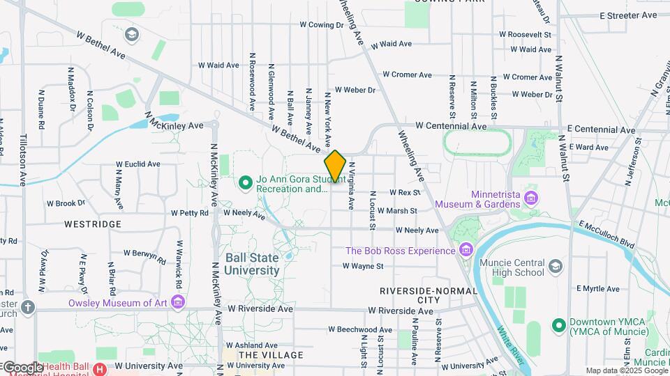 1224 W Rex St Map and Location Details