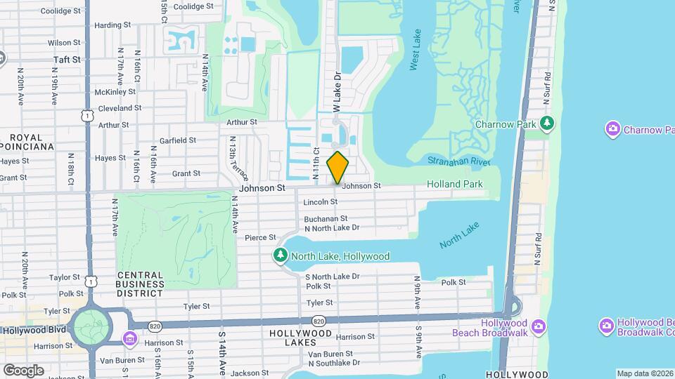 851 N 11th Ave Map and Location Details