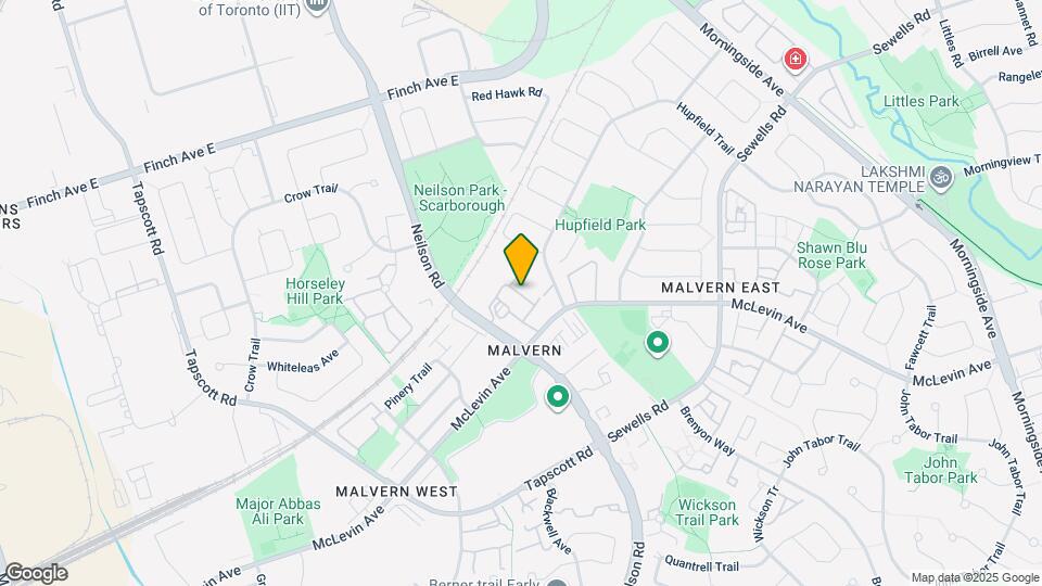 480 McLevin Ave Map and Location Details