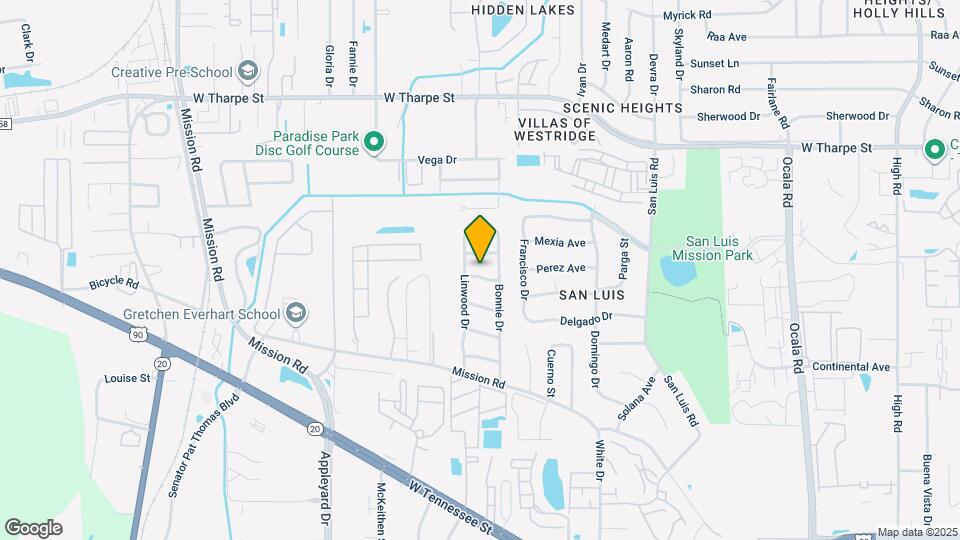 2506 Fritz Ln, Unit 2 private Bathroom Map and Location Details