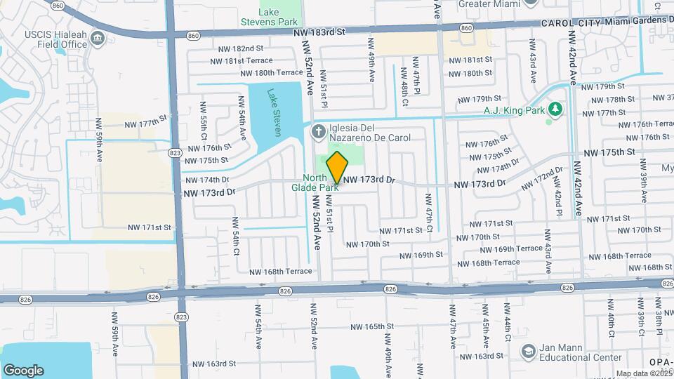 5031 NW 173rd St Map and Location Details